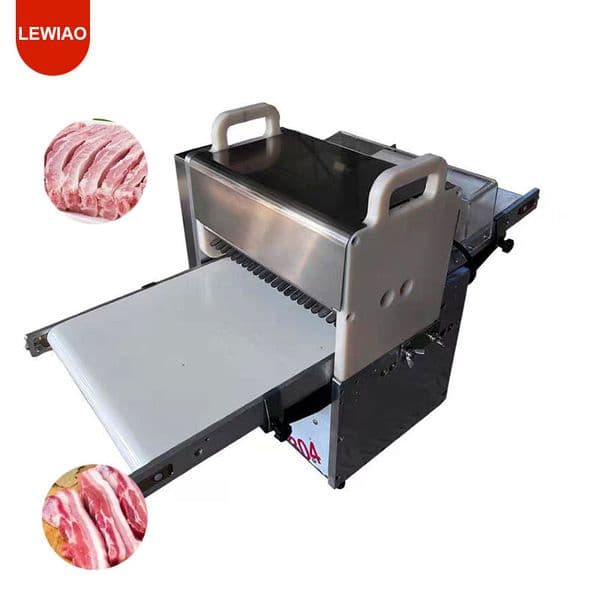 500kg/h Commercial Automatic Stainless Steel Meat Strip Dice Cutter Cutter Fresh Beef Mutton Cutting Machine