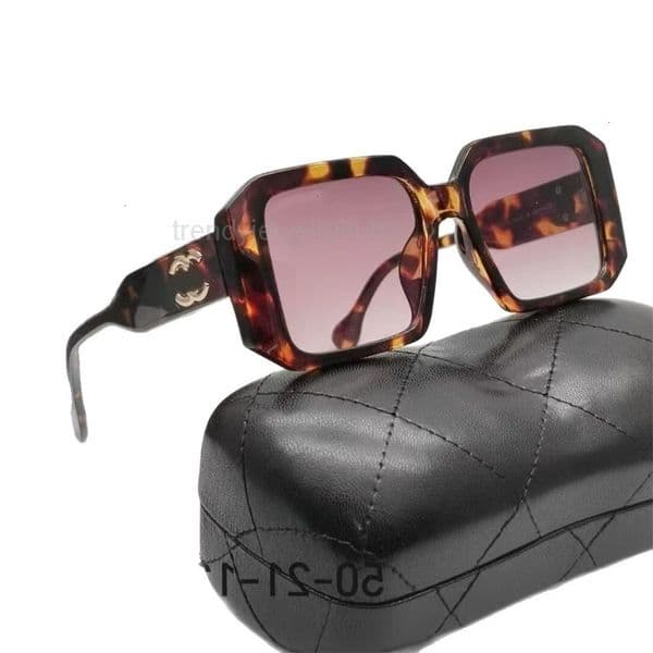 designer sunglasses cc sunglasses Trendy for Men Women Sun Protection High Aesthetic Value Anti-Glare Glasses channels glasses