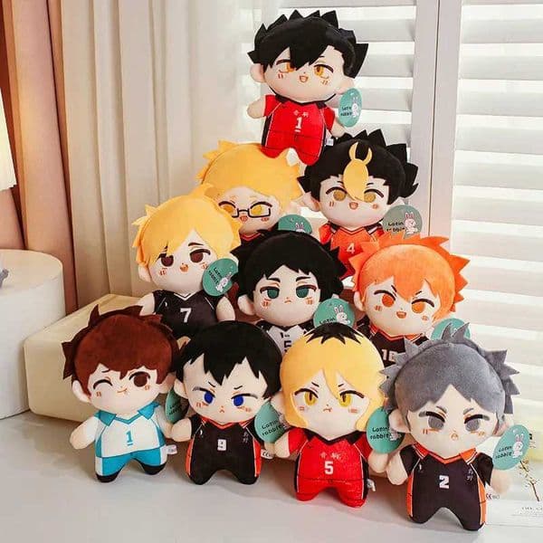26cm Haikyuu Plush Toys Hinata Shoyo Plushies Dolls Kageyama Anime Peripheral Mini Volley Stuffed Doll s Birthday Gifts R251210