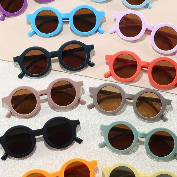 round men and women, suitable for travel,fashionable,summer pool,beach party,birthday gift decoration glasses S260326