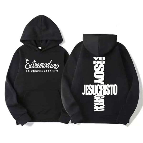 Rock Band EXTREMODURO Tour 2025 Cover Print Hoodie Men Women Fashion Vintage Long Sleeve Hoodies High Quality Sweatshirts S260326