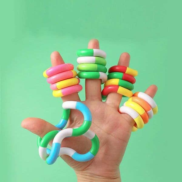 1/3/5Pcs Fun and Educational Twist Music Puzzle Toys for Kids-Vent Deformation Rope Knot Pressure Adult Stress Relief Toys Q260326 40M2