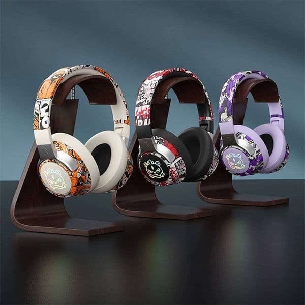 5.3 Gaming Headset- RGB Lights Wireless Headphones, Low Latency Mode, Noise Cancelling Mic, Comfort Earmuffs for PC 26L0328