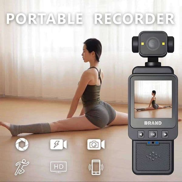 1080P WiFi Travel Bicycle Driver Recorder Mini Sports Cam Body Camera for Motorcycle and Vlogging 26W0328