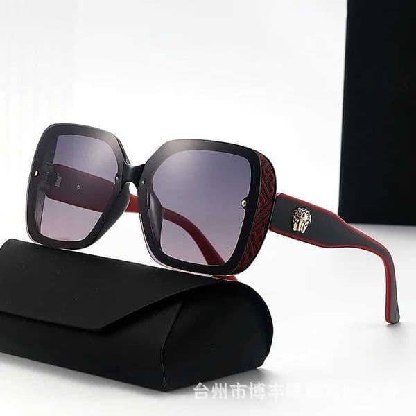 2026 New Fashion Oversized Sunglasses Women with Large Thick Frame Luxury Sun Glasses Sunscreen Eyewear Gafas De Sol Mujer