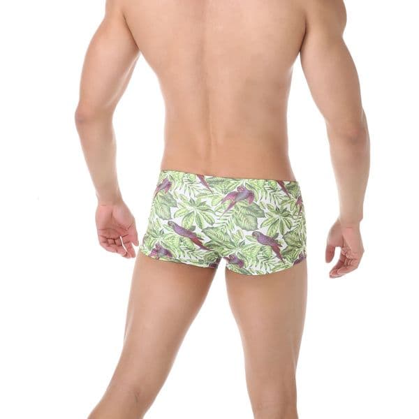 Men Swimwear Swim Boxers Sexy Swimsuit Swimming Trunks Shorts Beachwear Sunga hombre Pool Bathing Suit 260312