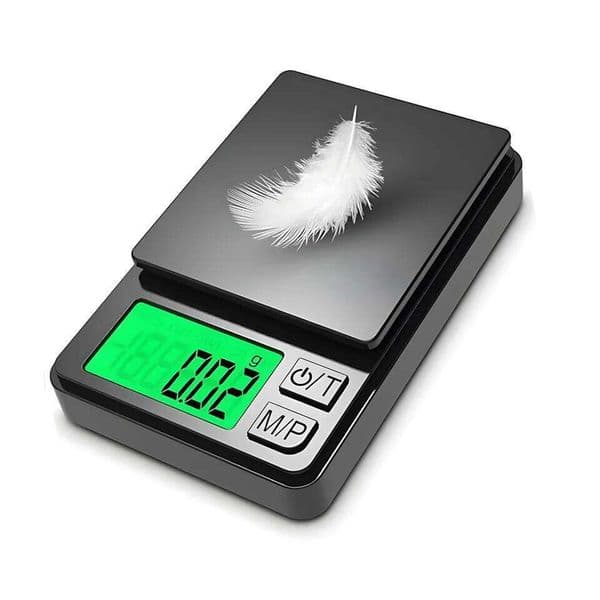 200/500/1000g 0.01g Mini Digital Gram Food Jewelry Ounces/Grains Pocket Kitchen Electronic Scale with Backlit 26Y0328