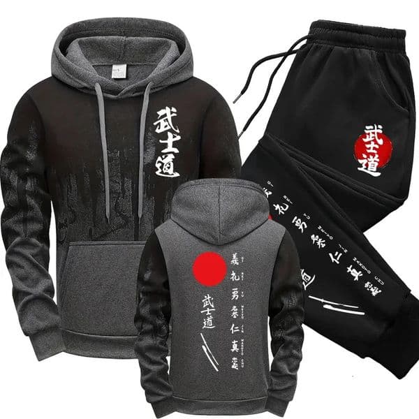 s Mens Tracksuit Print Splashink Hooded Sweatshirts Sports Jogging Clothing Street Casual Single Piece Tops Pants 260320