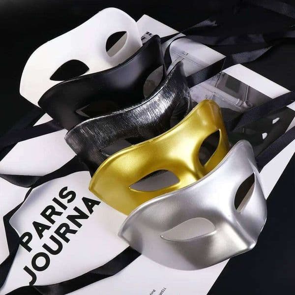 The Phantom Dancer Photo Prop For Women Men Halloween Masks Prom Supplies Party Cosplay Props Half Face Mask 26H0328
