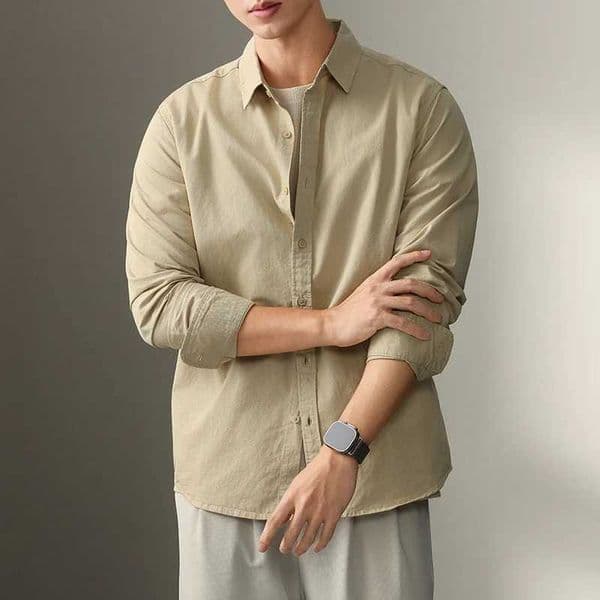 Summer Linen Cotton Shirts For Men Holiday Beachwear Long Slve Shirt Top Quty Man Breathable Casual Button Down Dress Shirt L260328