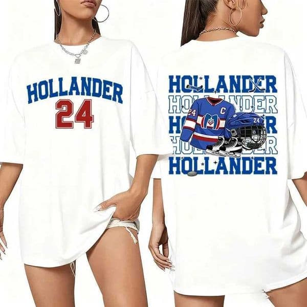 Hot Heated Rivalry Shane Hollander 24 Graphic T-Shirt 2026 Summer Mens Womens fashion Cotton Oversized T-shirt S26328