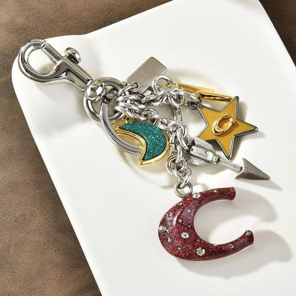 Alloy Moon Stars Keychain Keyring Cute Bags Pendant Cartoon Car Key Chain 260323