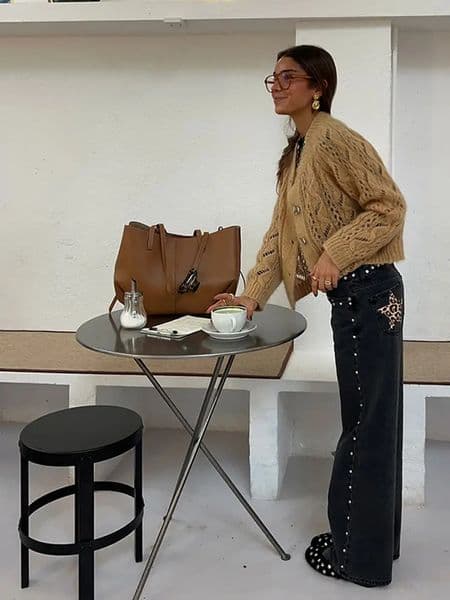 Street Patchwork Jeans Women High Waist Wide Leg Floor-length Denim Pants Female Spring Summer Chic Casual Loose Pant Lady 260327BJ