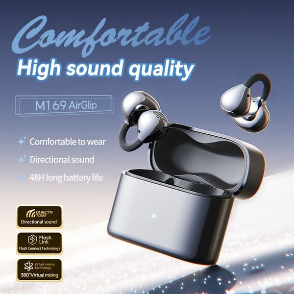 2026 New Model M173 Over-Ear Wireless Bluetooth Headphones with Dual Stereo Sound