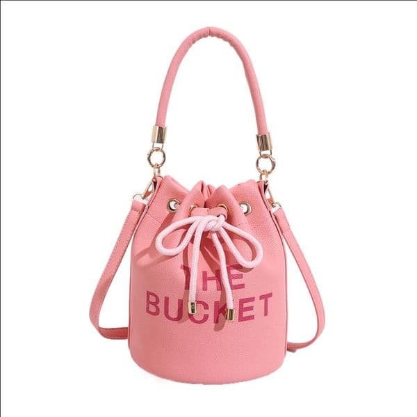 Drawstring/Bucket Bags Original designer handbag leather Luxury bucket Womens crossbody chain quality bag wallet