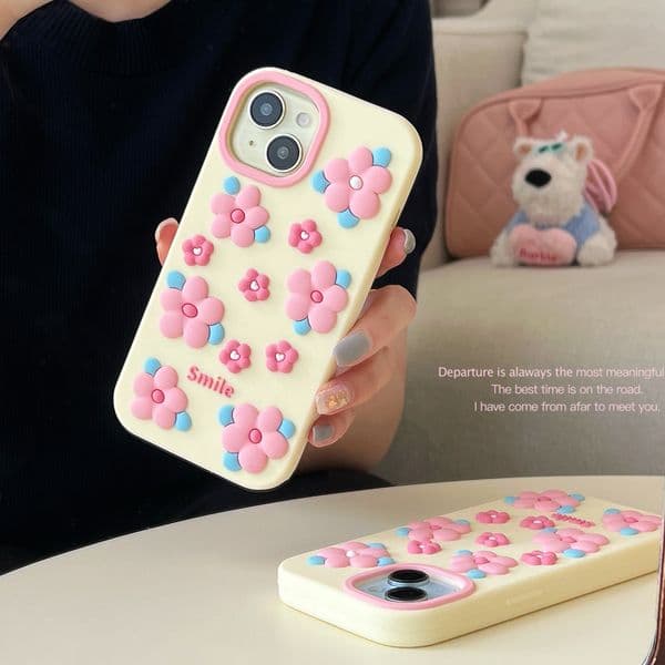 3D soft silicone case For iPhone CASE 16 17Pro 15promax 14PLUS 13 12 shockproof Cover shockproof skin shell cute cartoon animal