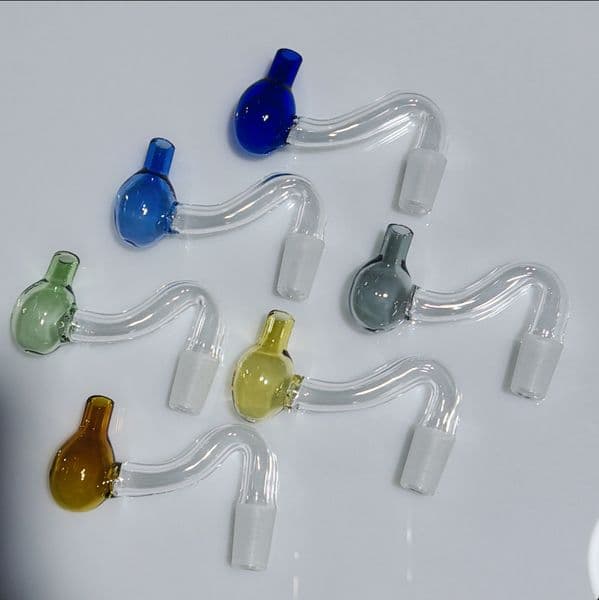 Glass Oil Burner Pipe Smoking Bowl Bubbler Downstem 14mm Male Down Stem Bowls Slide for bong