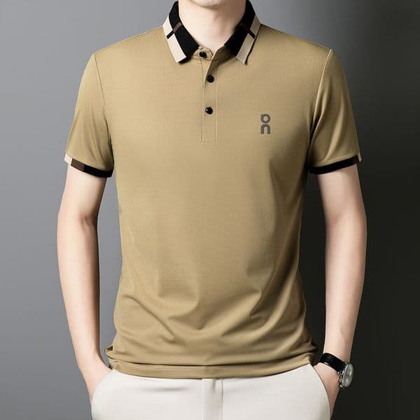 2026 Summer Hot Sports Ventilate Luxury T-shirt Flip Collar Casual Fashion Business Designer Polo Shirt for Men