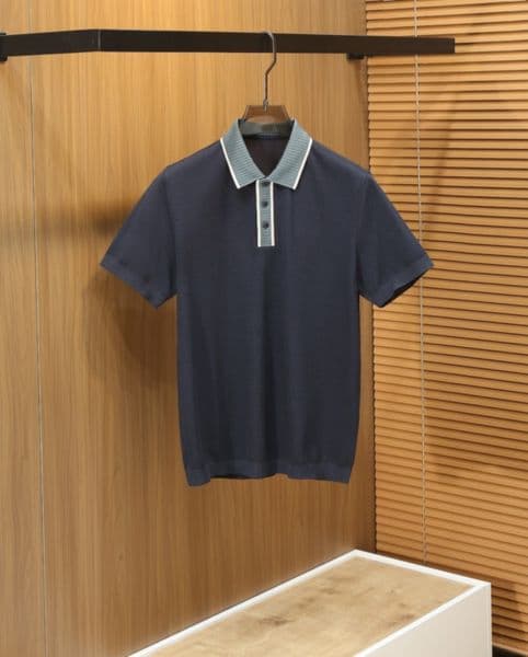 Gu brand 2026 new shirt men short-sleeved polo shirt designer shirt clothing men high quality polo shirt spring shirt simple shirt top men casual shirt