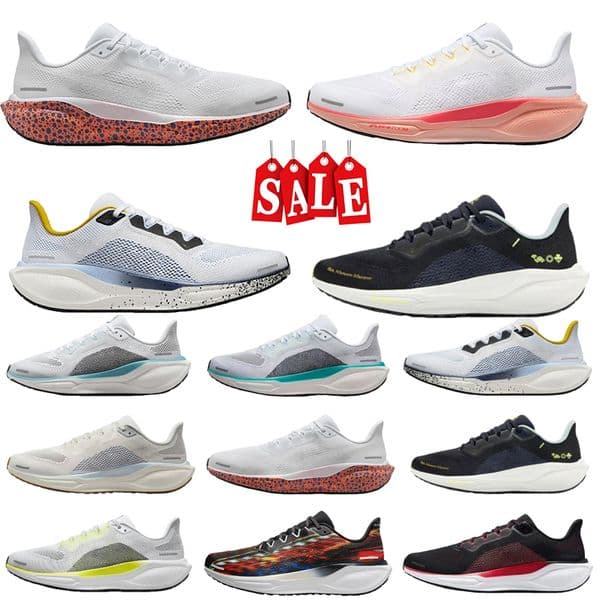 41 Running Shoes Designer Mens Womens Fly Black White Dusty Cactus Volt Running Club Journeys Run Green Safety Orange Sail Photo Blue Sports trainers 36-45
