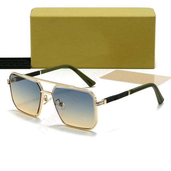 Sunglasses Men Women Populare Frameless Sun Glasses Male Female Classic Small Square Summer Traveling Shades