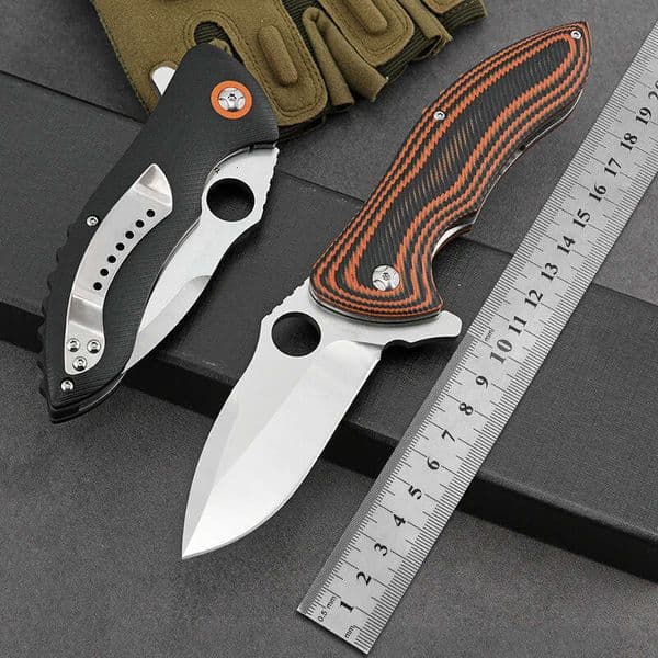 Cross-border bestseller C187 high-hardness portable pocket G 0% off folding knife, outdoor tool, self-defense knife