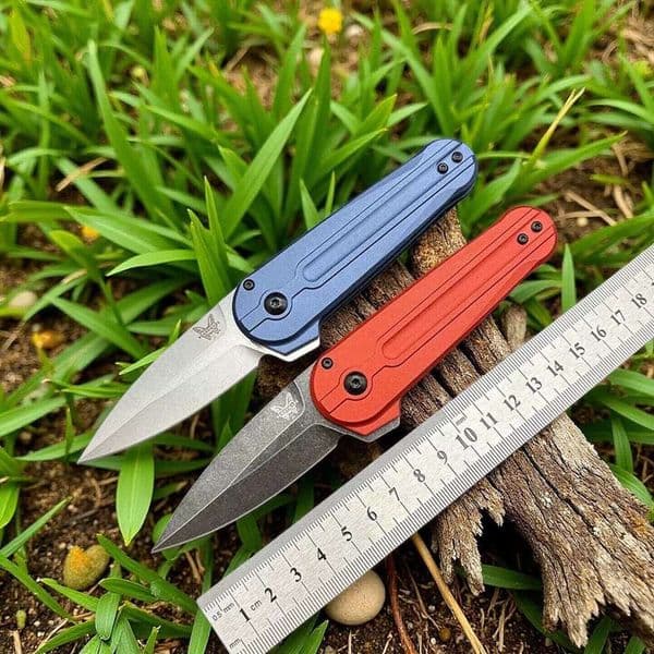 Cross-Border Hot-Selling Blade Butterfly BM491 Camping Folding Portable Self-Defense Pocket EDC Small Knife Fruit