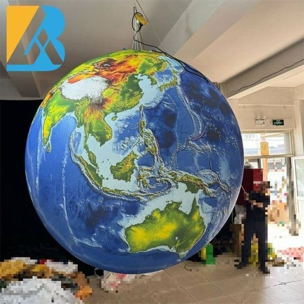 Customized Inflatable Solar System Globe Inflatable Planet Balls for Round Balloon Decoration