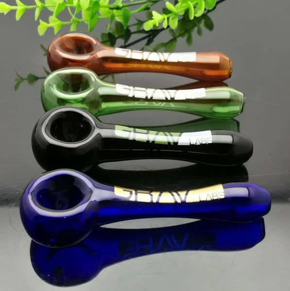 Smoking Pipes bongs Manufacture Hand-blown hookah Labeled pipe