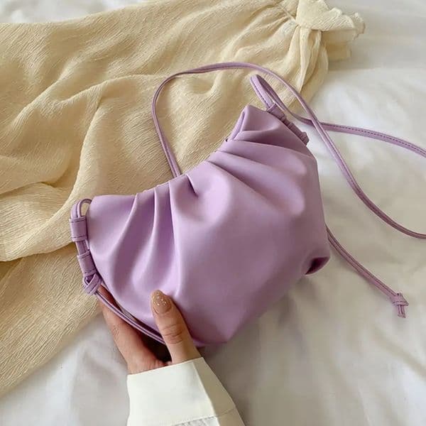 Casual Mini All-match Cloud Bag Handbag Purse Womens Shoulder Bag Very Peri Bag Crossbody Phone Bag Korean Style Bag 260330