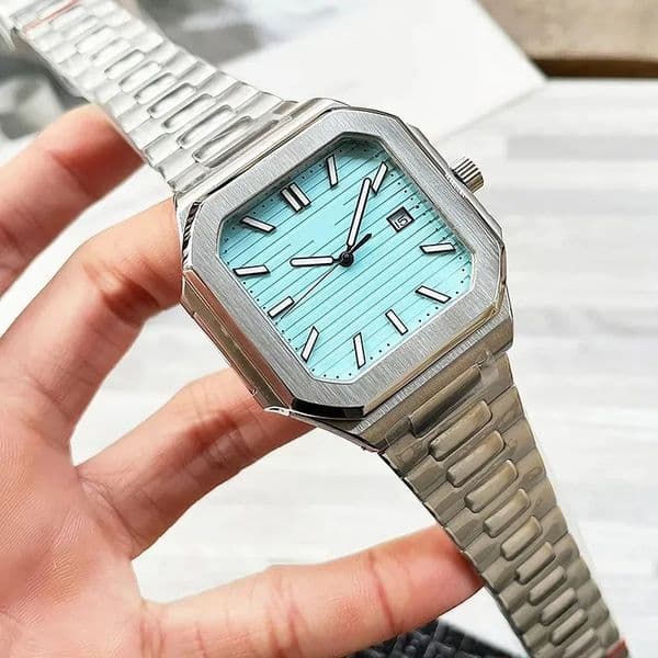 U1 Top AA Men's luxury watch PATE-PHILI automatic mechanical movement Cubitus 7128/1R-001 stainless sapphire designer watches Mens Montre De Luxe Orologio Relojes New
