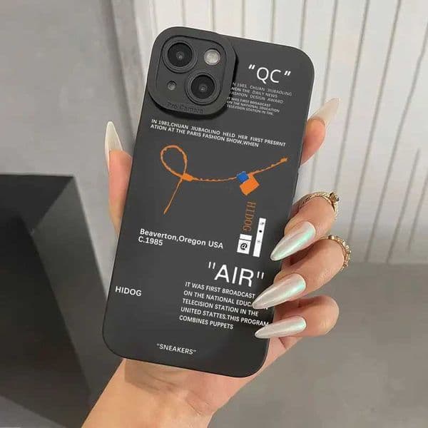 Hot SNEAKERS Sports Shoes AIR Phone Case For 17 16 15 Pro Max Cases 17e 14 13 12 11 16 Plus White label Back Cover L260523