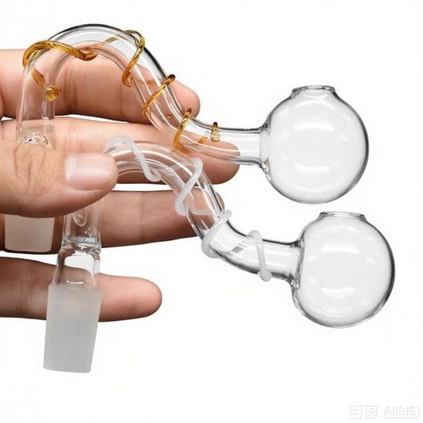 Thick heady Clear Glass Oil Burner Bowl Bubbler 14mm 18mm Male female DownStem Colorful Spiral Smoking banger Bowls Slide For Water Hookahs Bongs pipe