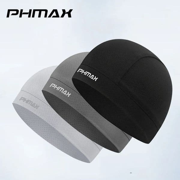 PHMAX Ice Silk Cycling Cap Mesh Breathable Cool Sports Sun Protection Bicycle Mask Headband 260327