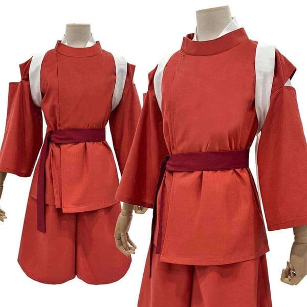 Spirited Anime Chihiro Ogino Sen Cosplay Costume Top Shorts Adult Version Cos Convention Halloween Christmas
