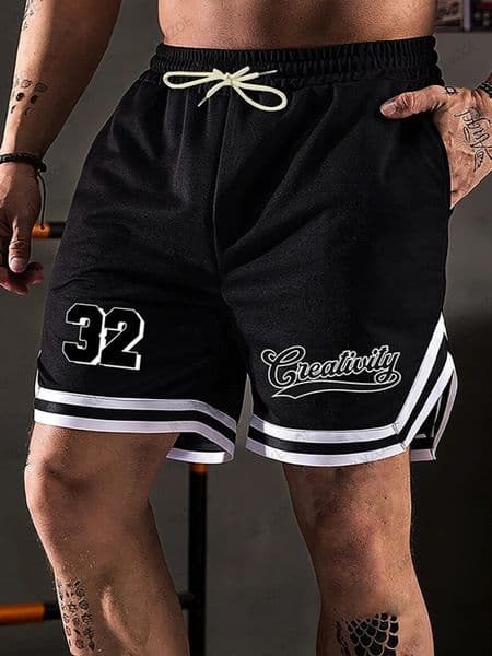 Summer Mens 32 Printed Baskerball Short Pants Jersey Casual Hawaii Beach Fitness Fashion Sports Surfing Training Shorts 260320