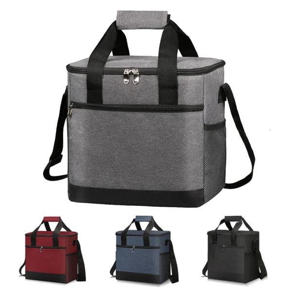15L Portable Thermal Lunch Bag Food Box Durable Waterproof Office Cooler Ice Insulated Case Camping Oxford Large 260330