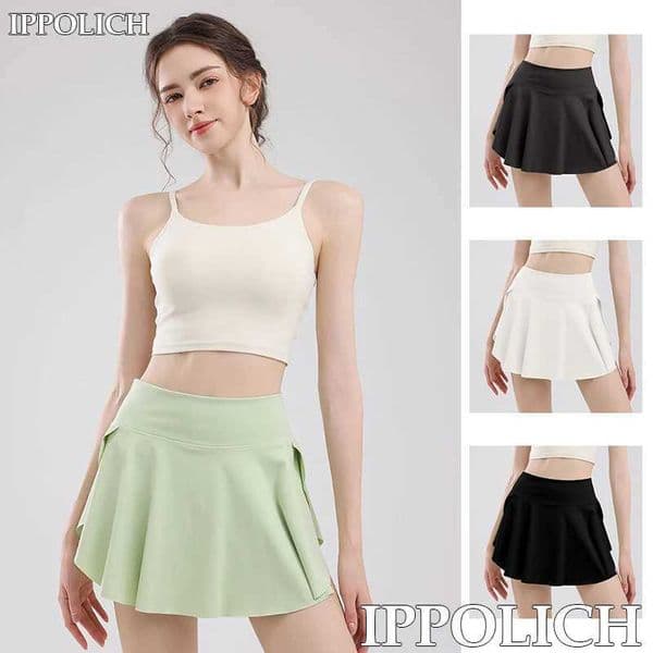 Short Skirt For Women High Waist Skirt Breathable Quick-drying Sports Badminton Tennis Skirt Pleated Skirt L260330