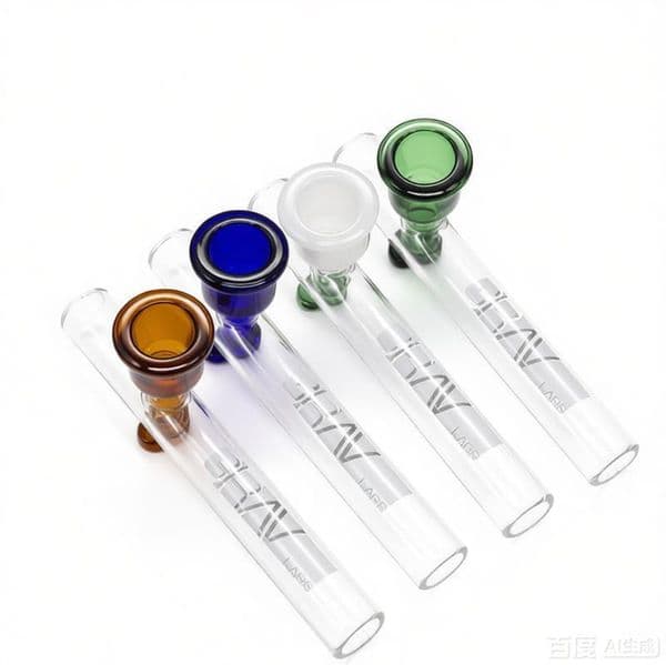 Travel colorful MINI Thick heady labs tobacco hand pipes Mini Smoking steamrollers Pipes glass Smoking hand tobacco pipes