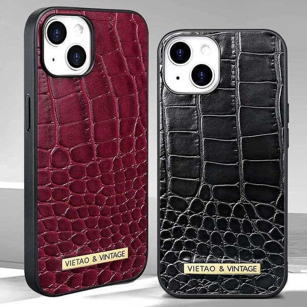 Crocodile Pattern PU Leather Mobile Phone Case for 16 16Pro 16 Pro Max 15 14 13 12 11 PCTPU Phone Case For 15 S26330