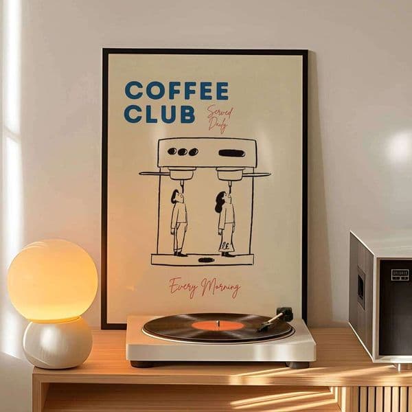 Espresso Good Morning Coffee Wall Art Prints Canvas Painting Poster Picture For Living Bedroom Dining Room Home Decor 26Y0330