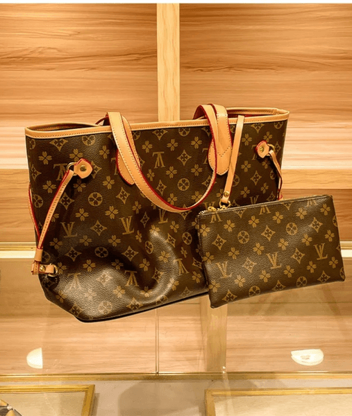 Luxurys Designer Bag 2pcs Set Women Bags Handbag Shoulder Messenger Fashion Composite Clutch The Tote Bag Handbags Female Coin Purse Wallet 40156