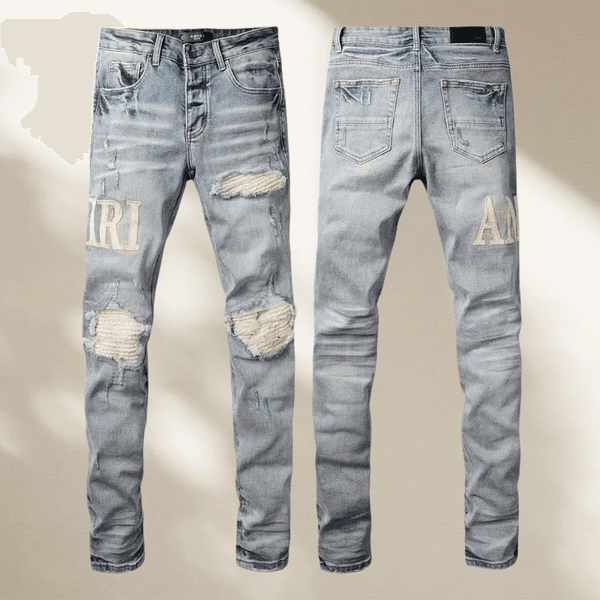 Designer Jeans for Mens Luxury Brand Retro Washed Streetwear Denim Pants High Quality Oversize Jean Trousers ga804