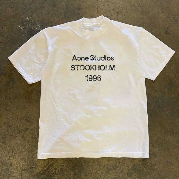 New model Letter Printing T-Shirt Men Cotton Ts Short Slve Y2k T-shirt Summer Unisex Clothing StrtwearL260525