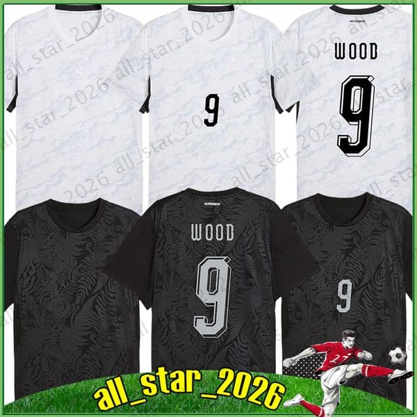 4XL 2026 New Zealand CHRIS WOOD soccer jerseys BEN WAINE ANDRE DE JONG RYAN THOMAS SARPREET SINGH 26 27 home away Men Uniforms kids socks Football Shirts