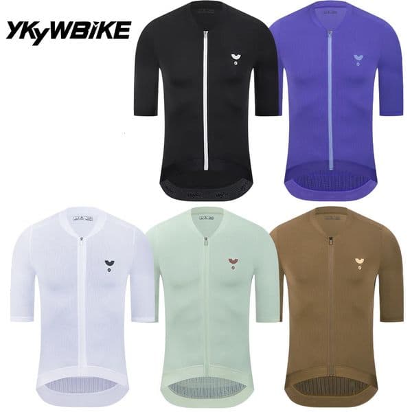 YKYWBIKE 2026 est Summer Cycling Men Maillot Pro Team Bicycle Shirt Short Sleeve MTB Road Bike Top Clothing 260327