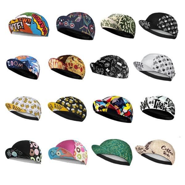Cycling Hat Funny Road Bicycle Cap Summer Breathable Colorful Bike Headwear Men and Women Gorra Ciclismo 260327