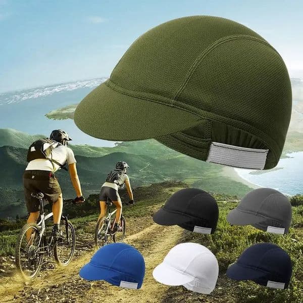 Cycling Cap Bicycle Hat With Visor UV Protection Sun Block Headwear For Men Women Road Bike Head Caps Helmet Liner 260327