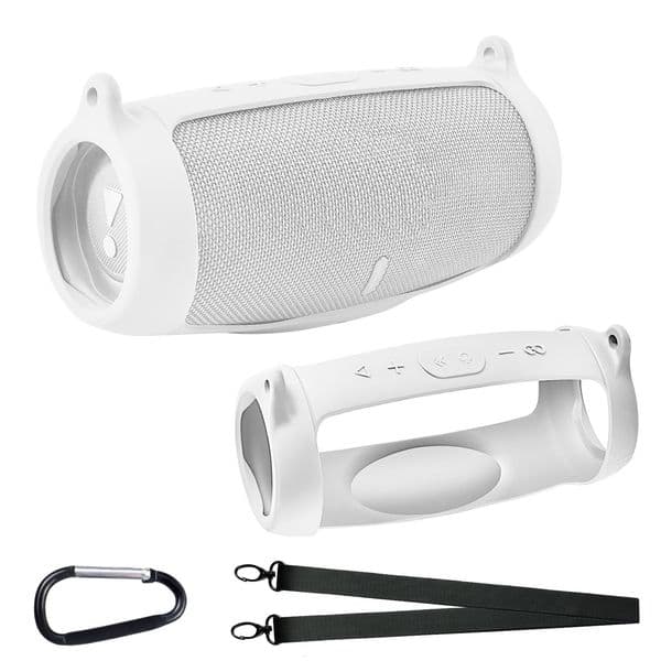 Bluetooth Speaker For Charge 5 Silicone Protective Case With Shoulder Strap For Portable Wireless Bluetooth Speaker