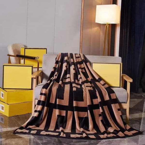 Luxury Designer Throw Designer Brown Thickened Travel Nap Couple Air Conditioning Set Warm h Home Letter Logo Black Blanket Women's Shawl Shipping 66600